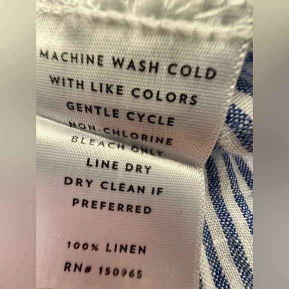 AYR Linen Striped Shirt - Picture 6 of 7